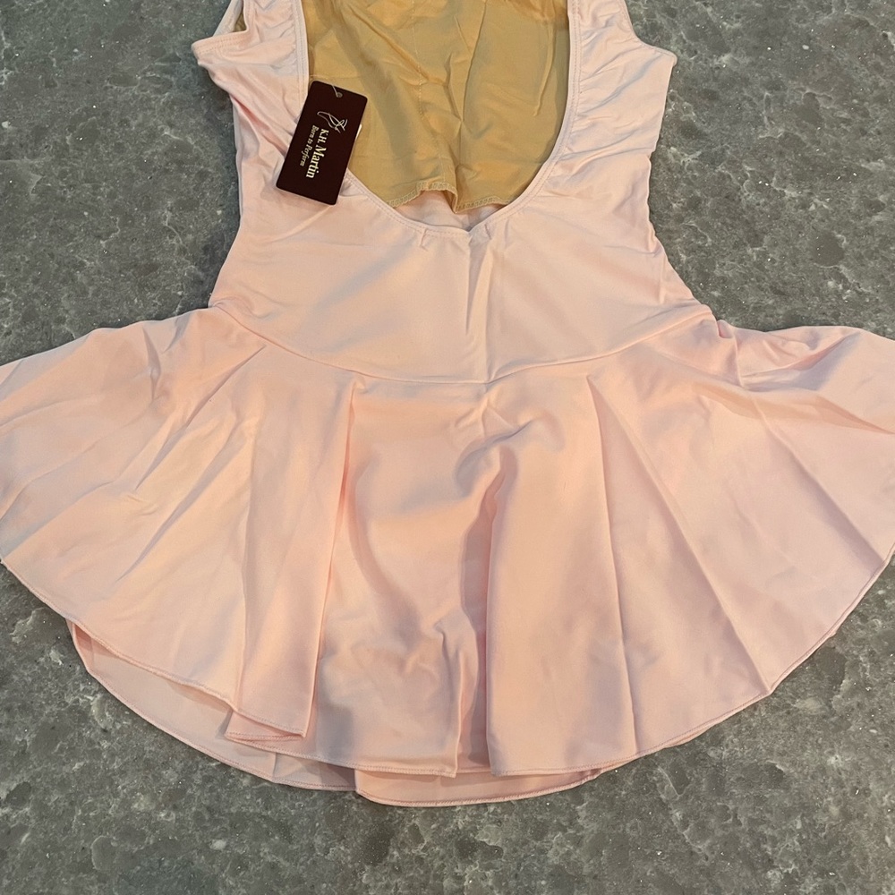Pink Skirted Leotard- Adult Sizes- NWT - Picture 2 of 3